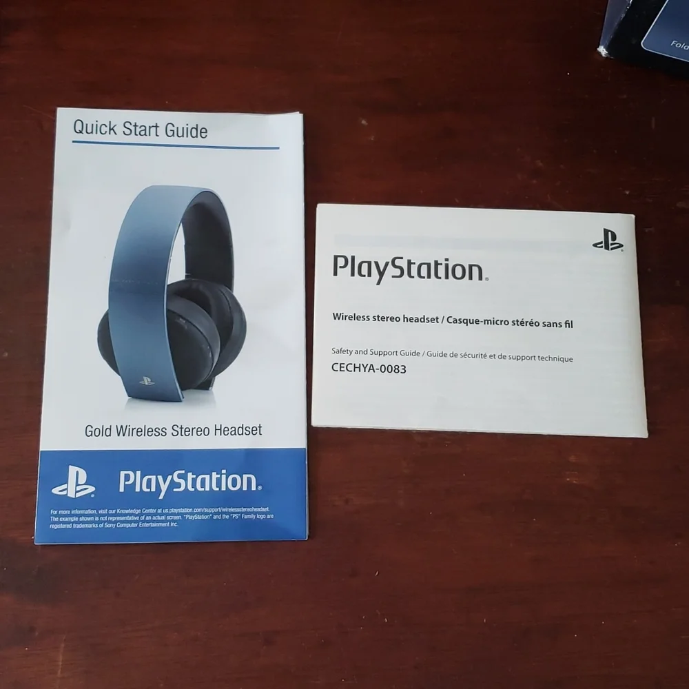 Uncharted 4 Sony Gold Wireless Stereo Headset PS4, PS3, Vita Compatible …